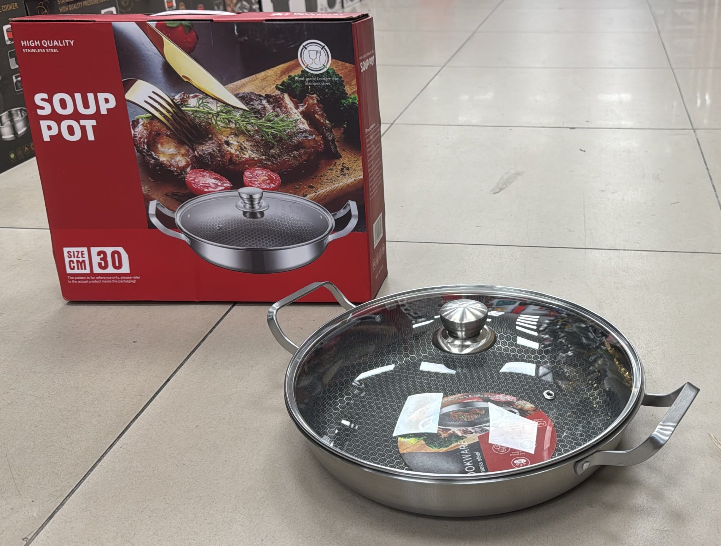 Wok 30cm Nie D'abeille