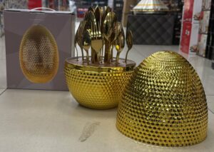 Oeuf Diamand Gold - Ménagère 24pcs