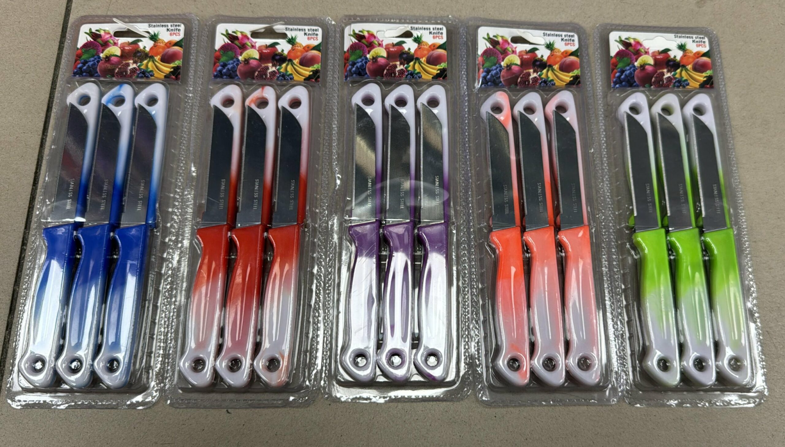 Couteaux 6" - 6pcs
