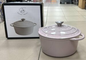 Faitout 22cm Fonte d'Aluminium - Rose