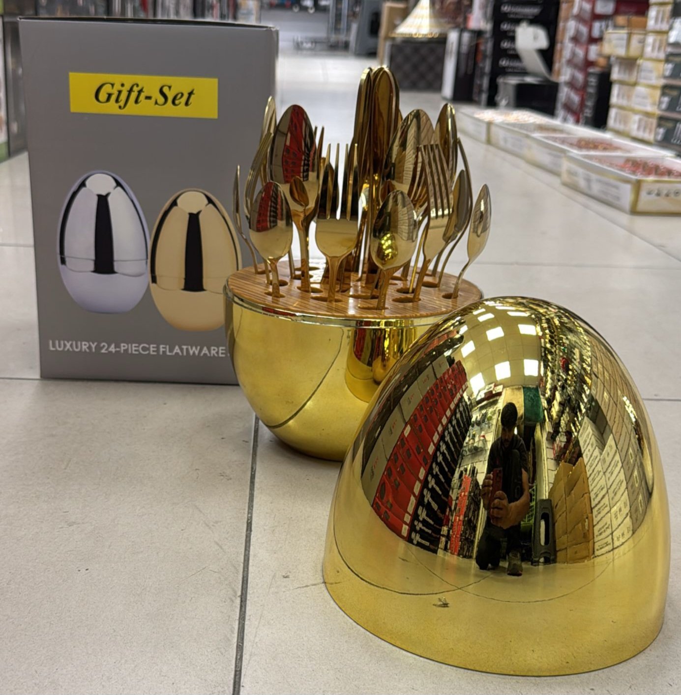 Oeuf Gold - Ménagère 24pcs