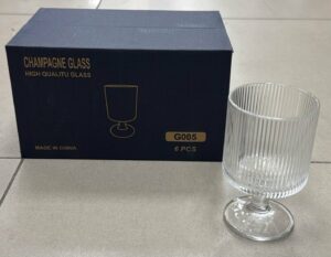 Verre à pied 6pcs - Petit - MC016ST