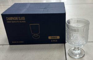 Verre à pied 6pcs - Petit - MC016TYH