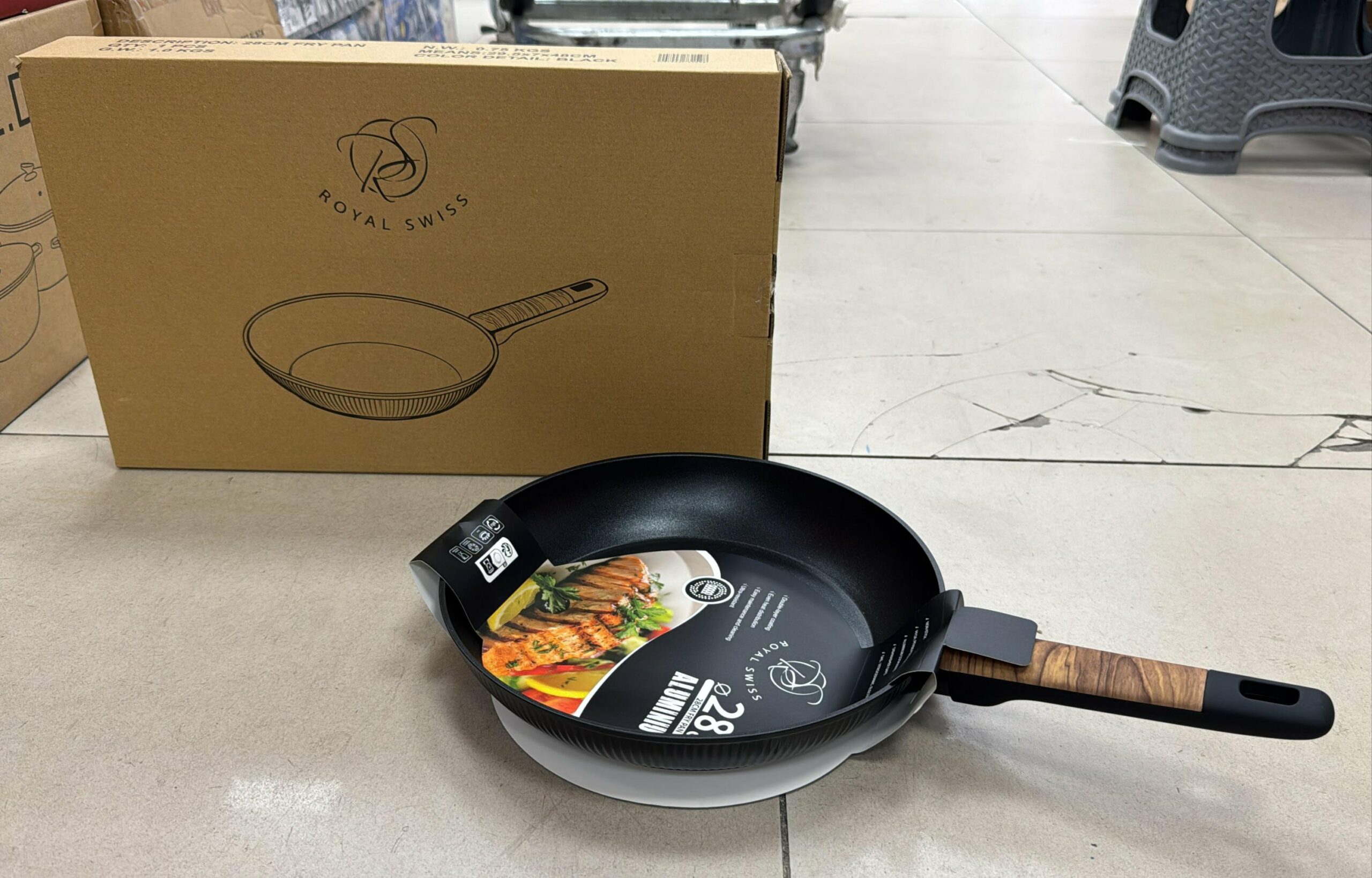 Poele 28cm Black Strillé