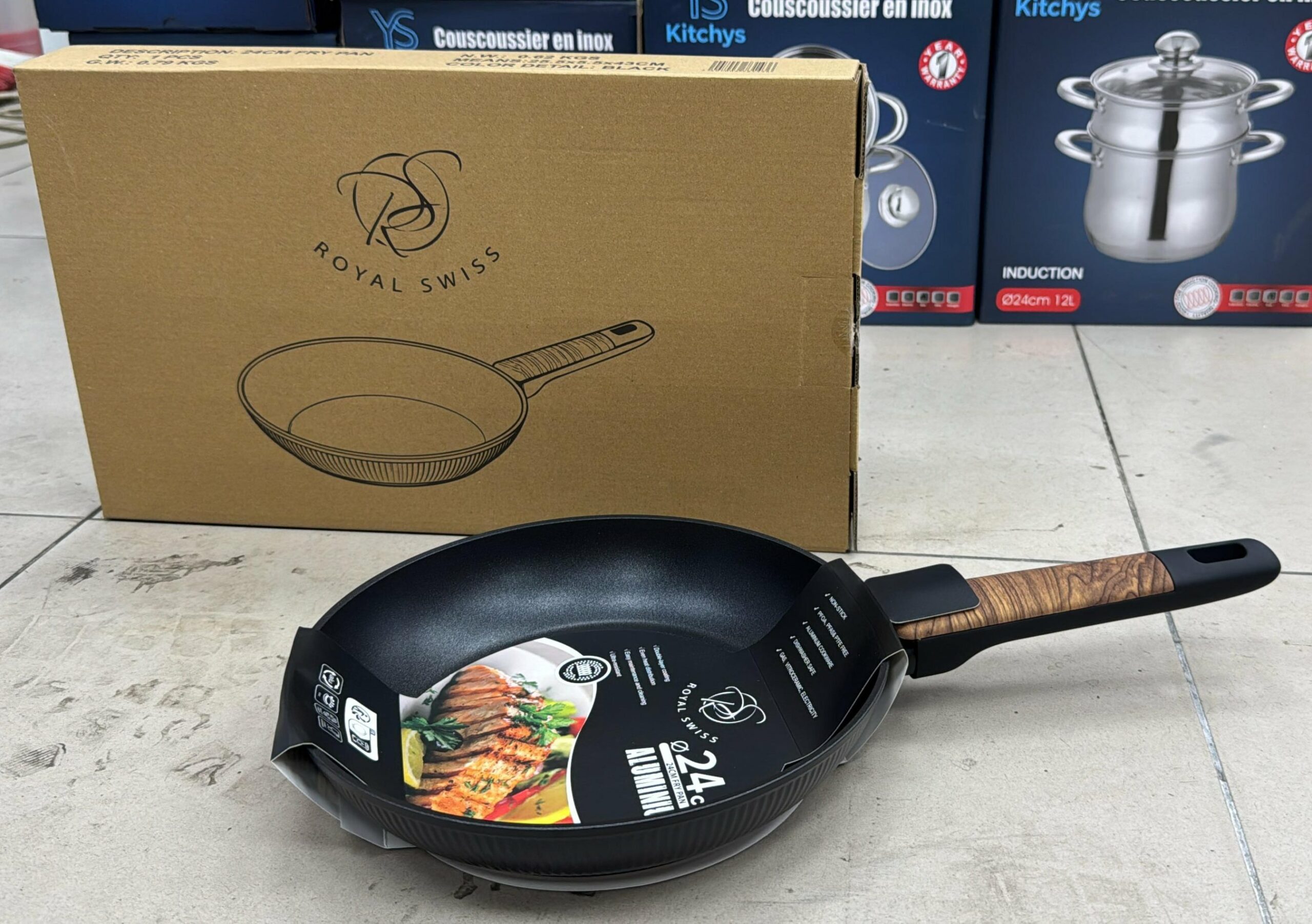 Poele 24cm Black Strillé