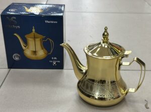 Theiere Inox Gold 0.8L - YS-TP208G