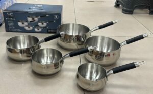 Casserolle 5pcs Inox Belly YS
