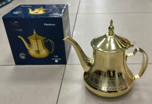 Theiere Inox Gold 1.6L - YS-TP216G