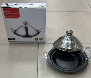 Tajine Inox/Pierre 26cm