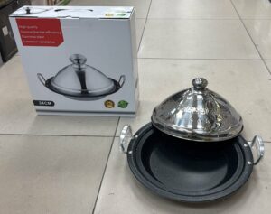 Tajine Inox/Pierre 34cm