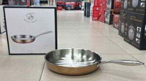 Poele 32cm Inox/Copper