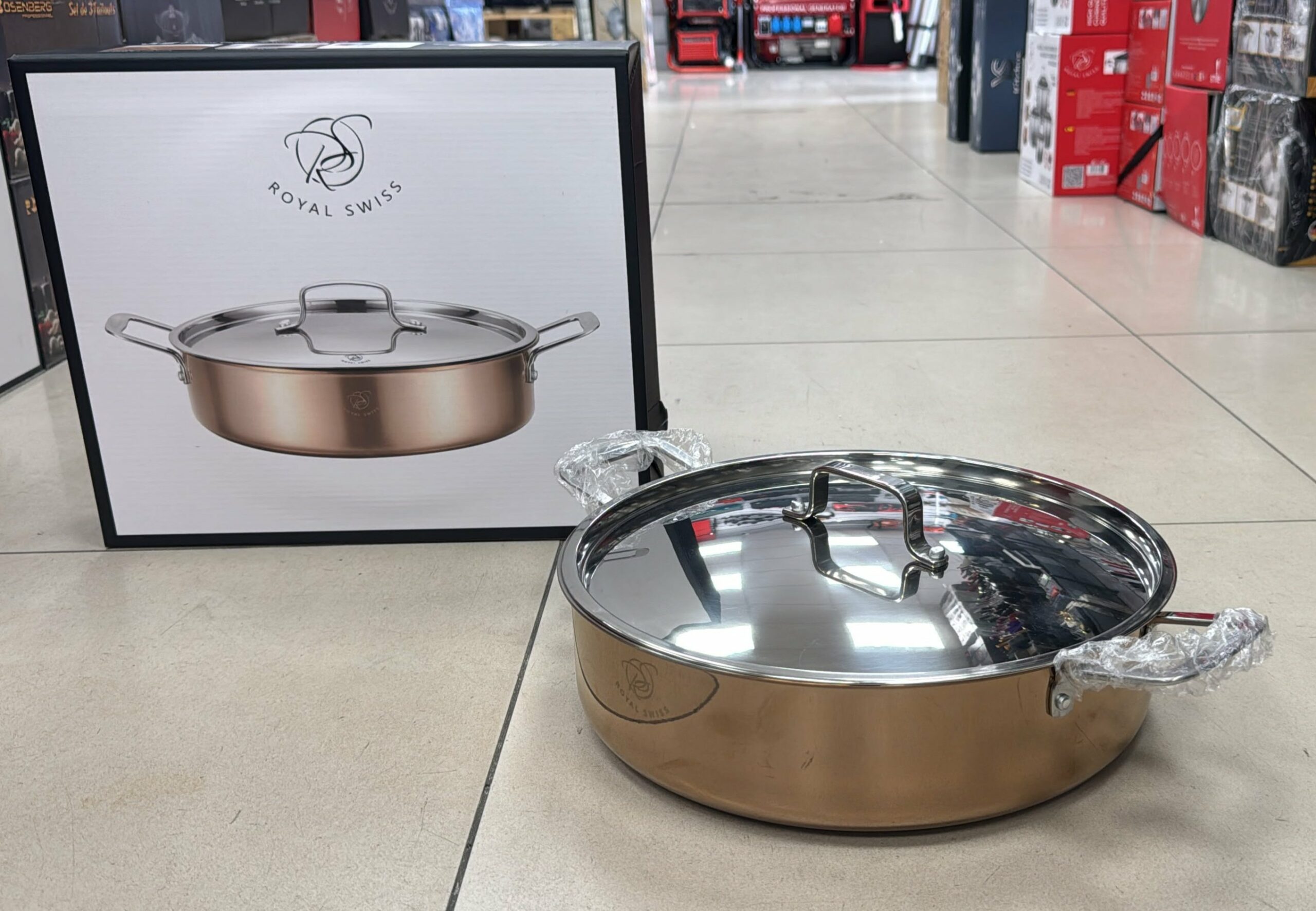 Shallow - Sautoir 32cm Inox/Copper