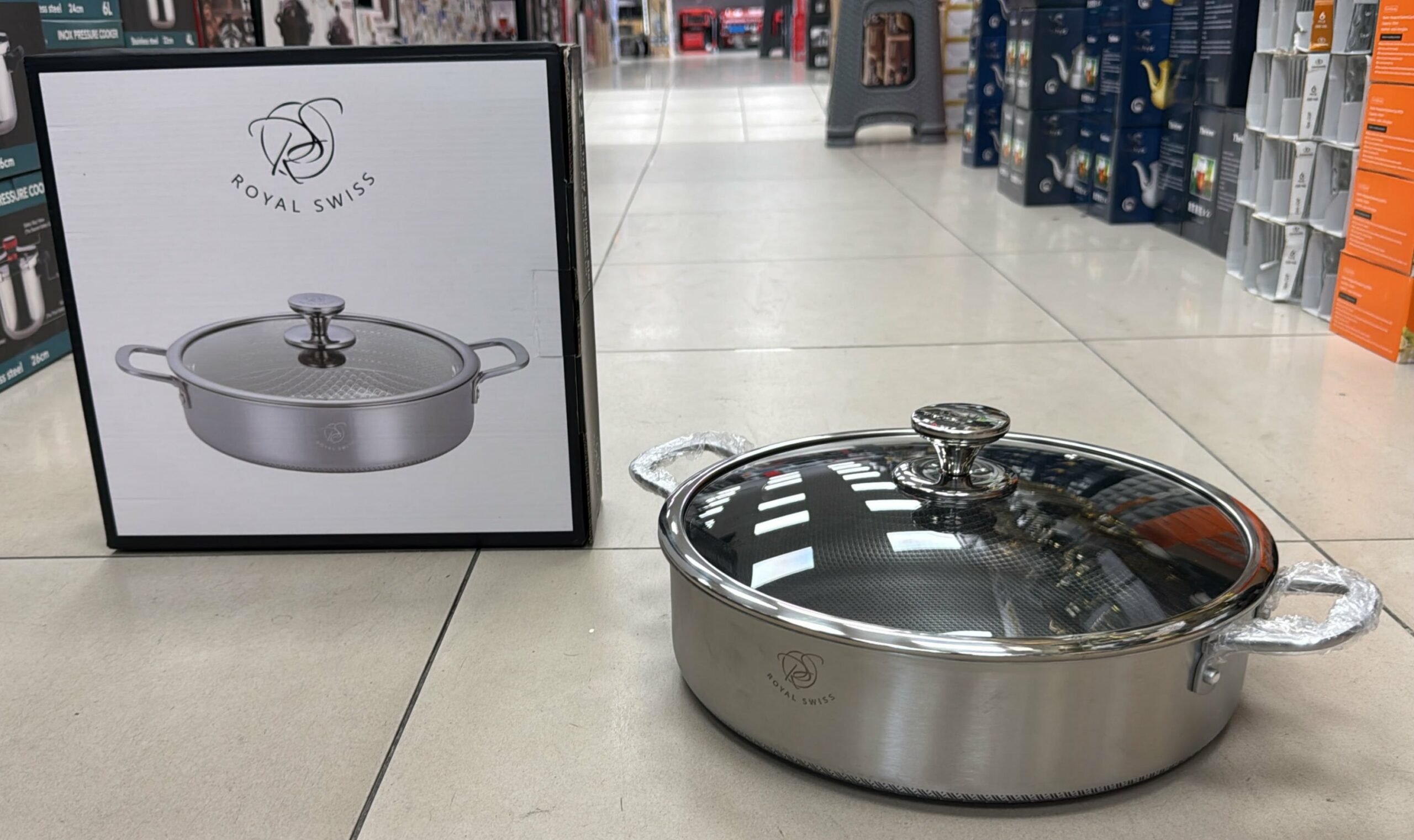 Shallow - Sautoir 32cm Inox/Nie d'abeille RS