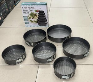 Moule a gateau 6pcs ouvrable