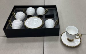 Service à café 12pcs en Porcelaine - YS-CR13