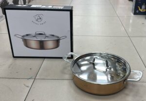 Shallow - Sautoir 28cm Inox/Cuivre