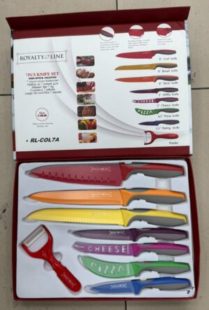 Boite de couteaux 7pcs multicolor - RL-COL7A