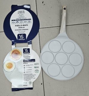 Pancake Pan 7 trou beige