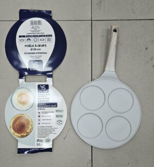 Pancake pan 4 trou Beige