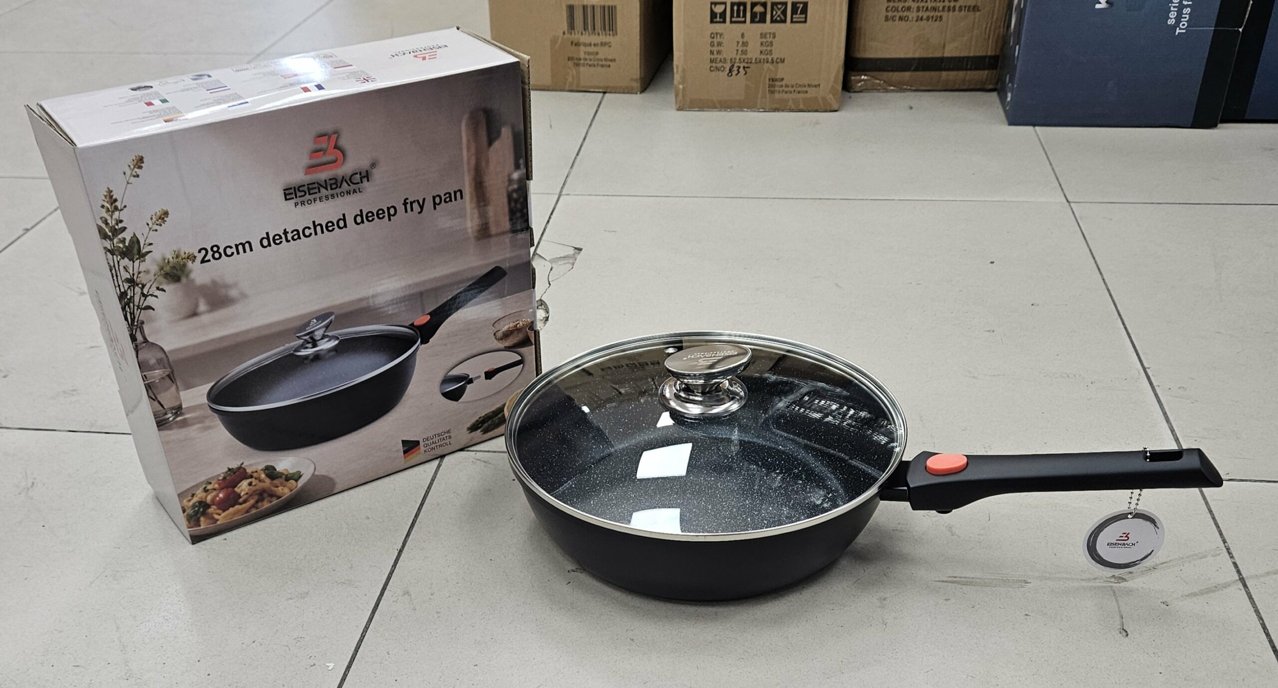 Sauteuse 28cm amovible