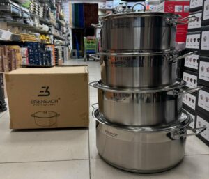 Faitout Inox 4pcs